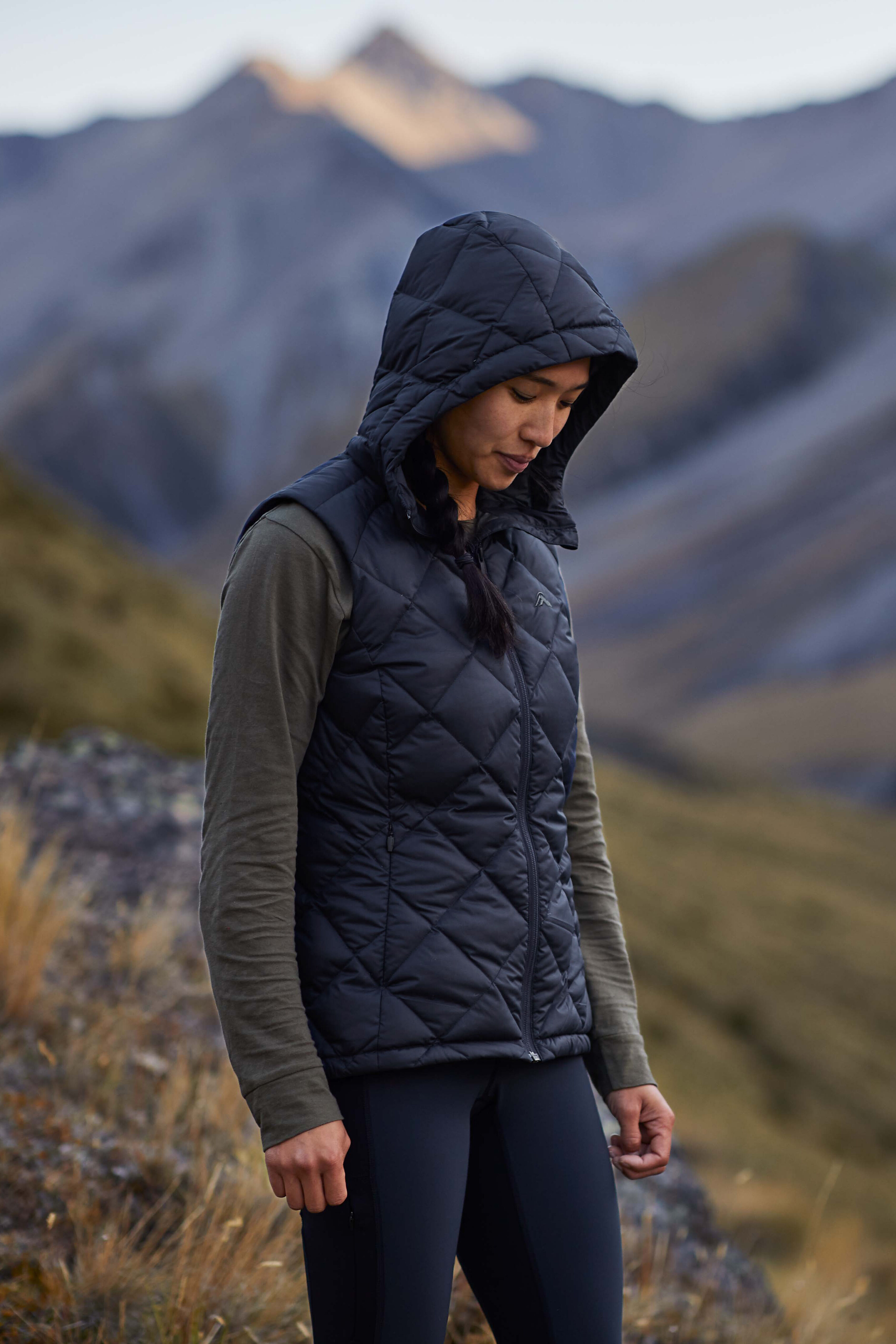 Macpac Women's Zenith Hooded Down Vest 