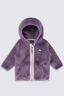 Macpac Baby Acorn Fleece Jacket, Black Plum, hi-res