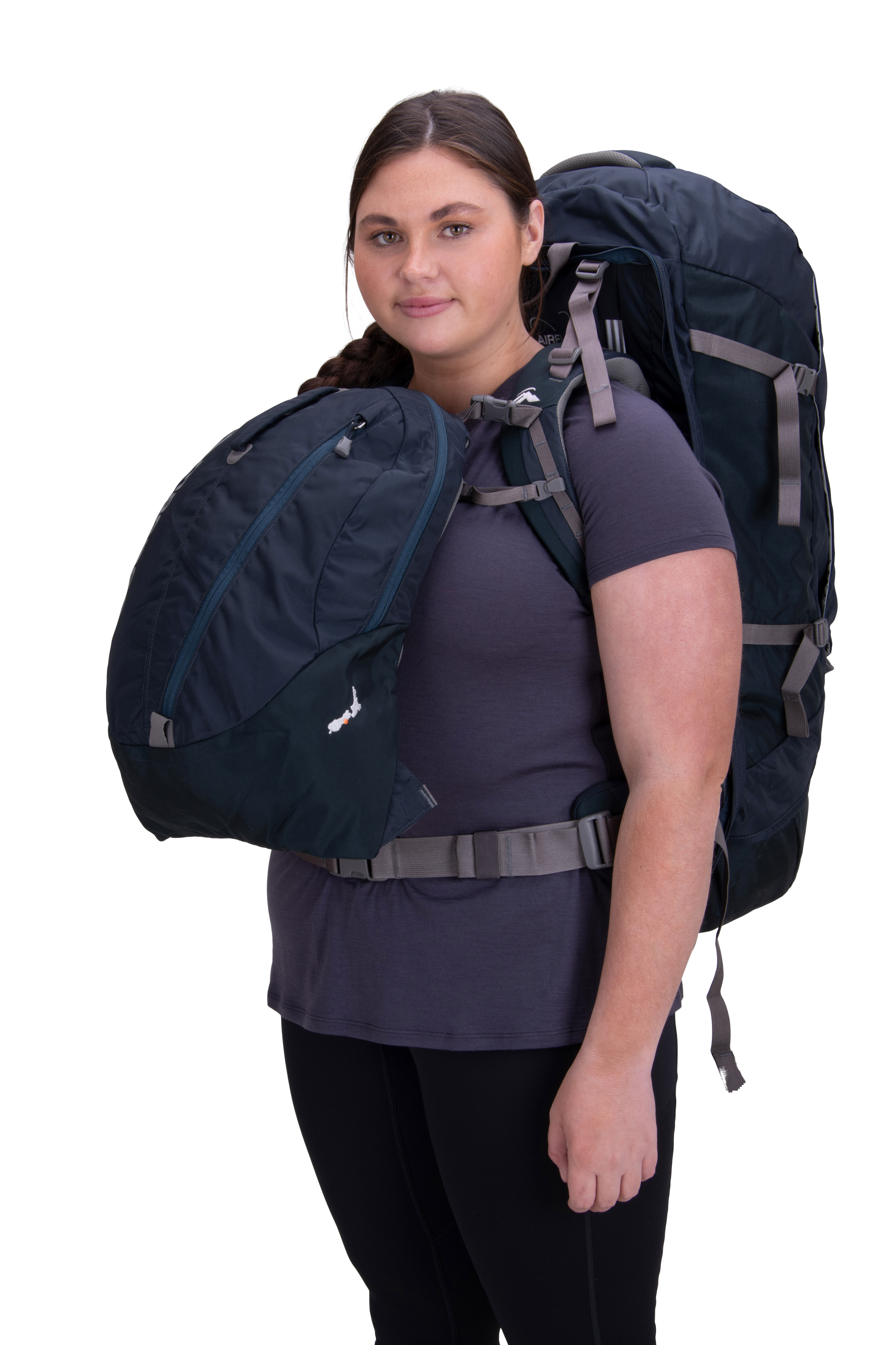 65l travel backpack top