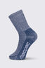 Macpac Kids' Winter Hiking Sock, Denim, hi-res