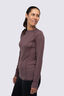Macpac Women's Geothermal Long Sleeve Top, Huckleberry, hi-res