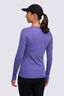 Macpac Women's Geothermal Long Sleeve Top, Purple, hi-res
