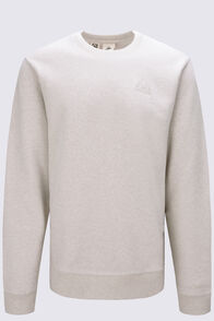 Macpac Men's Vintage Heavyweight Fairtrade Organic Crew, Neutral Marle, hi-res