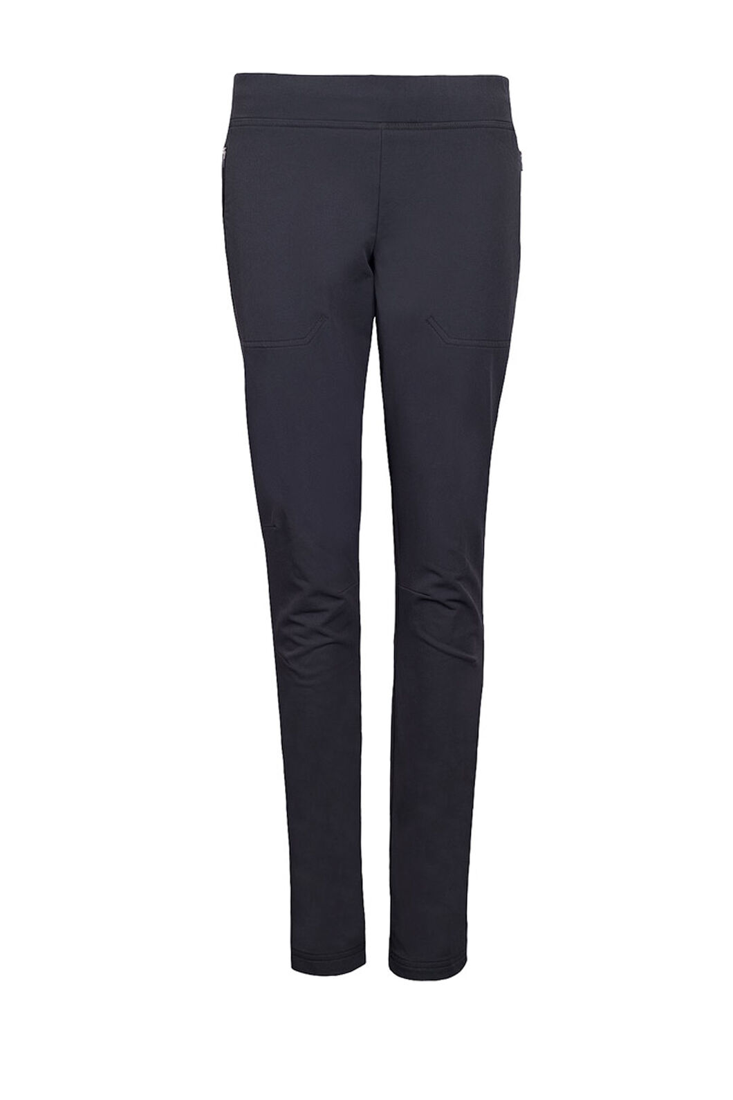 Macpac Women's Winter Hike Tight Softshell Pants, Black, hi-res