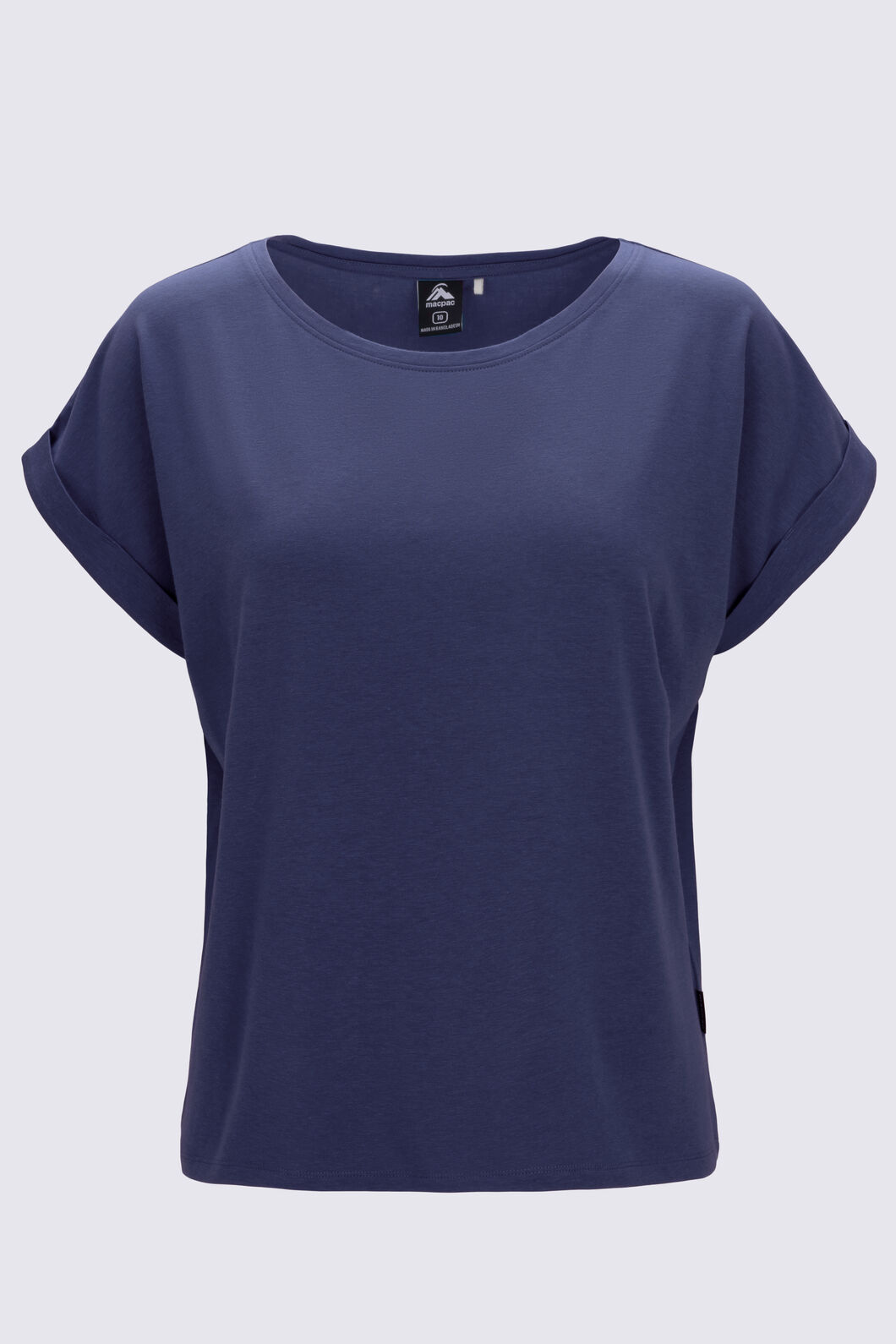 Macpac Women's Modal Short Sleeve T-Shirt, Baritone Blue, hi-res