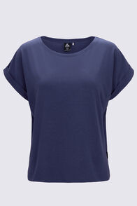 Macpac Women's Modal Short Sleeve T-Shirt, Baritone Blue, hi-res