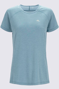 Macpac Women's Eyre T-Shirt, Mineral Blue, hi-res