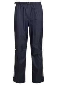 Macpac Men's Jetstream Rain Pants, Black, hi-res