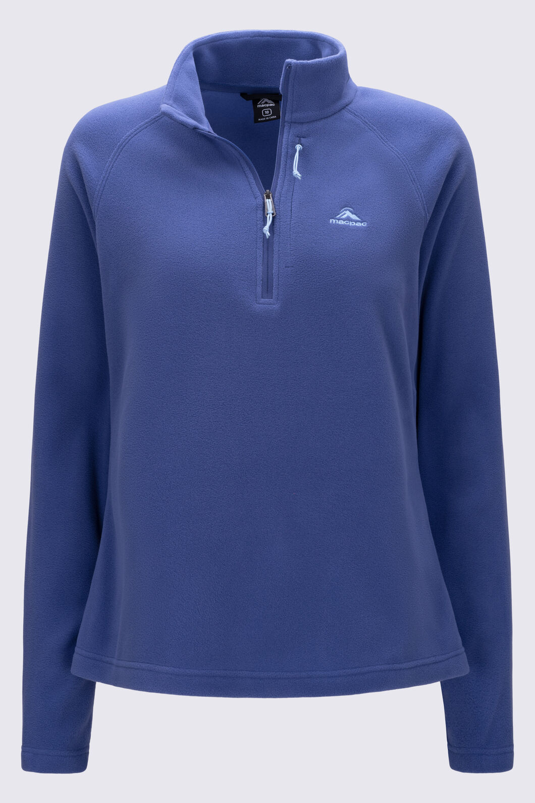 Macpac Women's Tui Fleece Pullover, Skipper Blue, hi-res