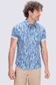 Macpac Men's Laid Back Shirt, Vertical Camo, hi-res