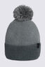 Macpac Kids' Two-Tone Pom Pom Beanie, Balsam Green/Urban Chic, hi-res