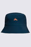 Macpac Kids' Rash Bucket Hat, Reflecting Pond/Baritone Blue, hi-res