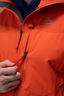 Macpac Men's Lightweight Prophet Rain Jacket, Tangerine Tango, hi-res