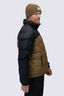 Macpac Men's Halo Down Jacket ♺, Black/Kangaroo, hi-res