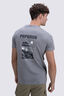 Macpac Men's Paparoa NP Fairtrade Organic Cotton T-Shirt, Grey Marle, hi-res