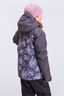 Macpac Kids' Spree Snow Jacket, Nine Iron/Wisteria Print, hi-res