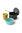 Sea to Summit Frontier Ultralight One Pot Cook Set — 3 Piece, Anodised Grey/Sulphur/Aqua Sea, hi-res