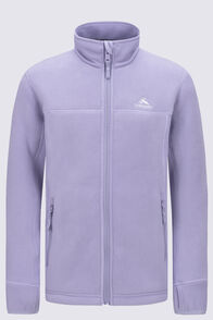 Macpac Kids' Mini Mountain Fleece Jacket, Wisteria, hi-res