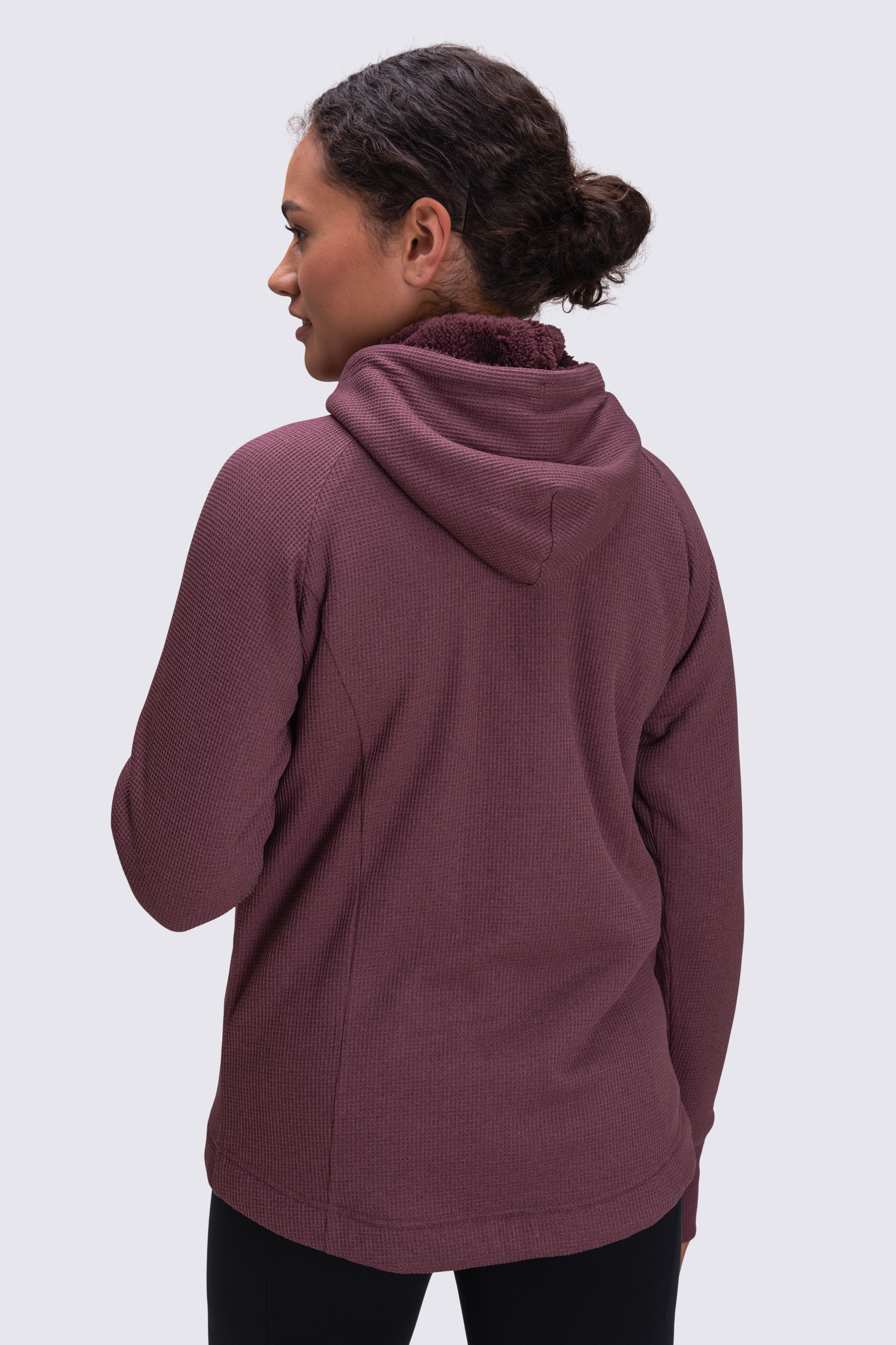 Macpac waffle outlet sherpa hoody
