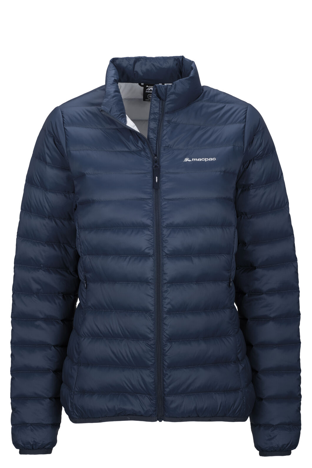 Macpac Women's Uber Light Down Jacket, Black Iris/Glacier Grey, hi-res