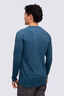 Macpac Men's Long Sleeve Exothermal Top, Legion Blue, hi-res