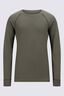 Macpac Kids' Geothermal Long Sleeve Top, Four Leaf Clover, hi-res