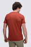Macpac Men's Cross Lines 180 Merino T-Shirt, Barn Red, hi-res