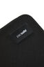 Pacsafe&reg; RFIDsafe&trade; RFID Blocking Compact Travel Organiser, JET BLACK, hi-res
