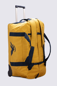 Macpac 120L Wheeled Duffel Bag, Golden Spice, hi-res