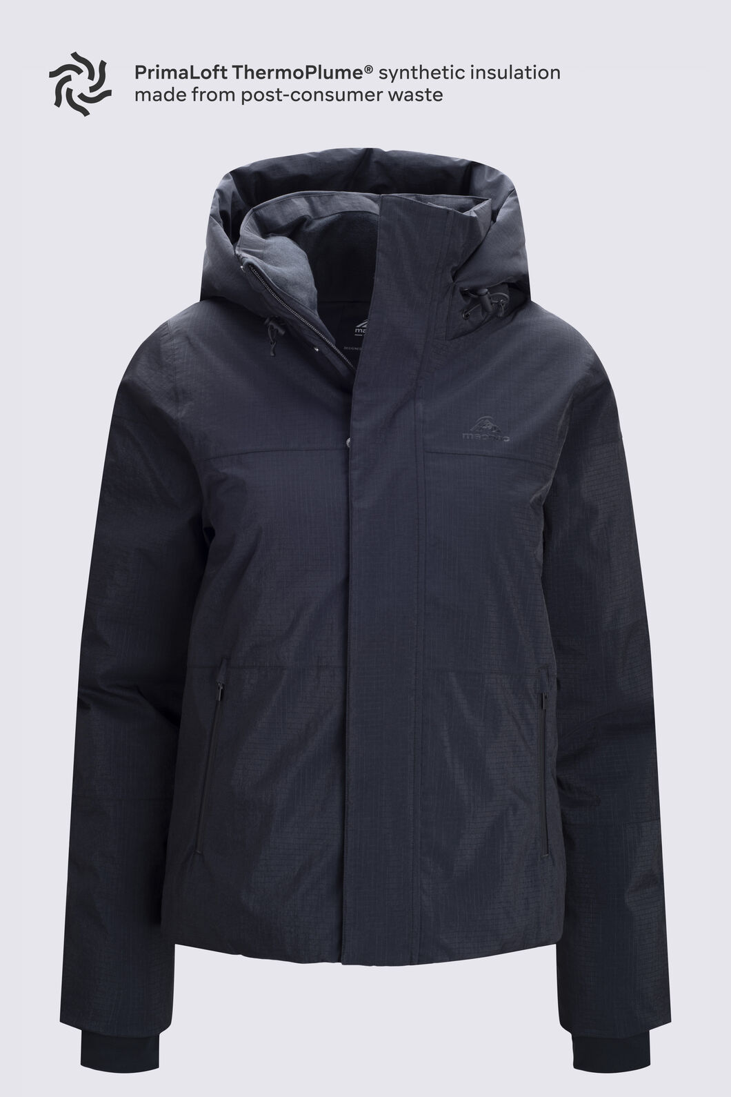 Macpac Women's Aspen Snow Jacket, Black, hi-res