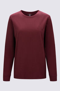 Macpac Women's Vintage Embroidered Fairtrade Organic Cotton Long Sleeve T-Shirt, Truffle, hi-res