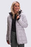 Macpac Women's Aurora Down Coat, Oyster Mushroom, hi-res
