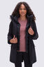 Macpac Women's Sora Three-In-One Insulated Coat, Black, hi-res