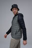 Macpac Men's Uber Light Hooded Down Jacket ♺, Black/Agave, hi-res