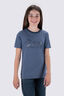 Macpac Kids' Explorer Fairtrade Organic Cotton Short Sleeve T-Shirt, Bering Sea, hi-res