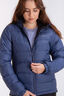 Macpac Women's Halo Hooded Down Jacket ♺, Blue Indigo, hi-res