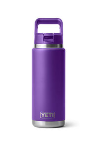 YETI&reg; Rambler&reg; Bottle with Straw Cap &mdash; 26 oz, Pace Purple, hi-res