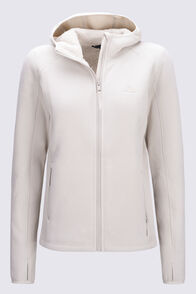 Macpac Women's Mountain Hooded Fleece Jacket, French Oak, hi-res