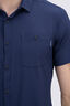 Macpac Men's Eclipse Short Sleeve Shirt, Navy Iris, hi-res