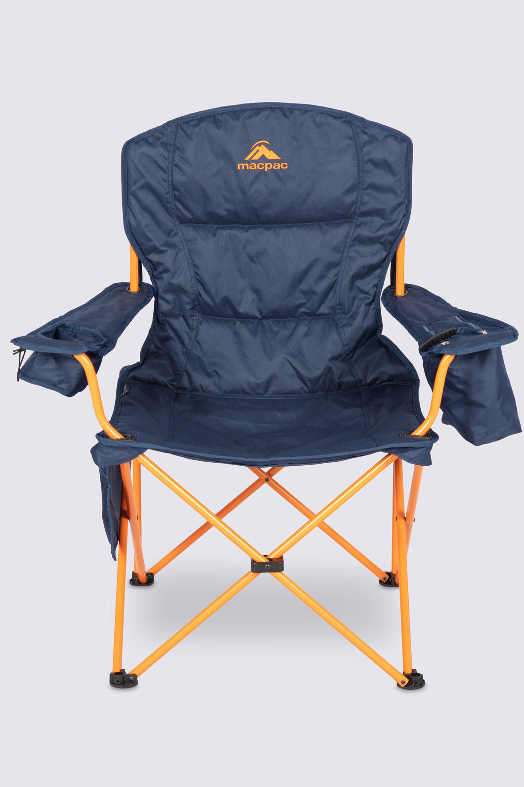 Macpac Cooler Armchair, Naval Acadamy/Orange, hi-res