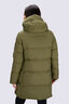 Macpac Women's Shoreline Down Coat, Winter Moss, hi-res