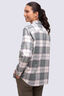 Macpac Women's Sutherland Shirt, Dark Forest Plaid, hi-res
