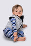 Macpac Baby Down Vest, Black, hi-res