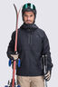 Macpac Men's Alta Snow Anorak, Black, hi-res