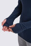 Macpac Women's 220 Merino Long Sleeve Top, Navy, hi-res