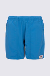 Macpac Kids' Winger Shorts, Mediterranean Blue, hi-res