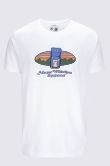 Macpac Unisex Eighties 50th T-Shirt , White