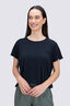 Macpac Women's Eva T-Shirt, Black/Black, hi-res