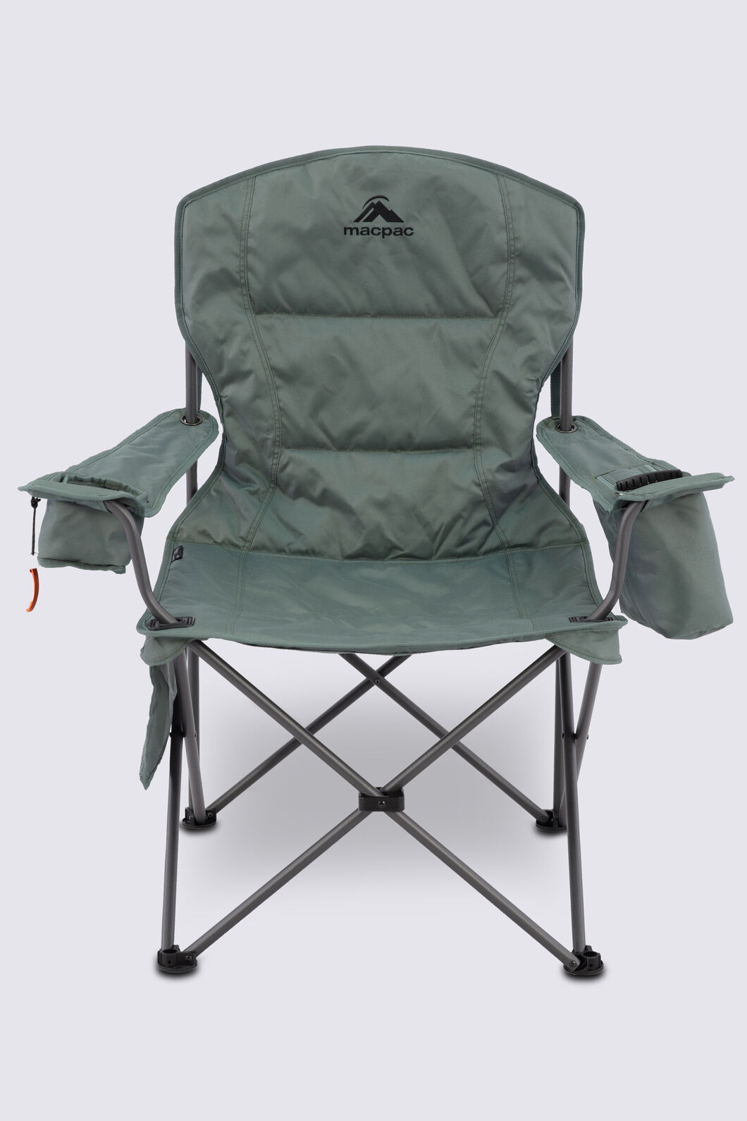 Macpac Cooler Armchair, Balsam Green/Black, hi-res