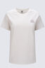 Macpac Women's Vintage Embroidered Fairtrade Organic Cotton T-Shirt, Tofu, hi-res